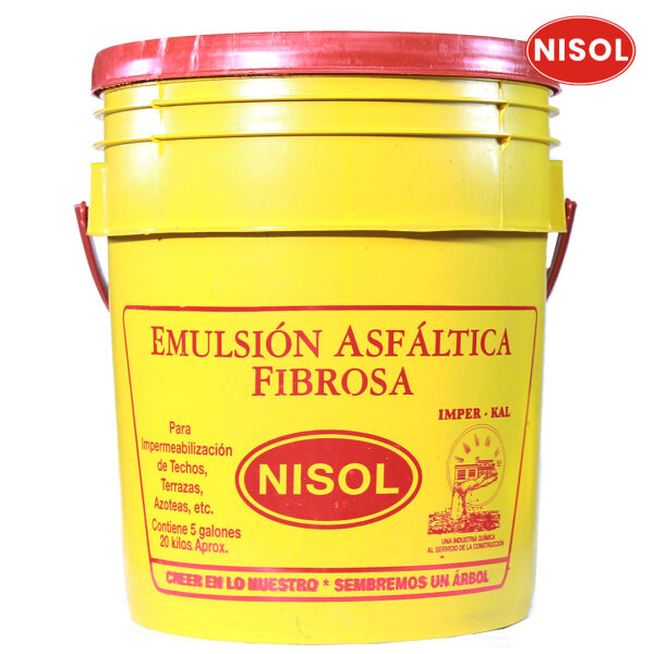 EMULSION ASFALTICA FIBROSA