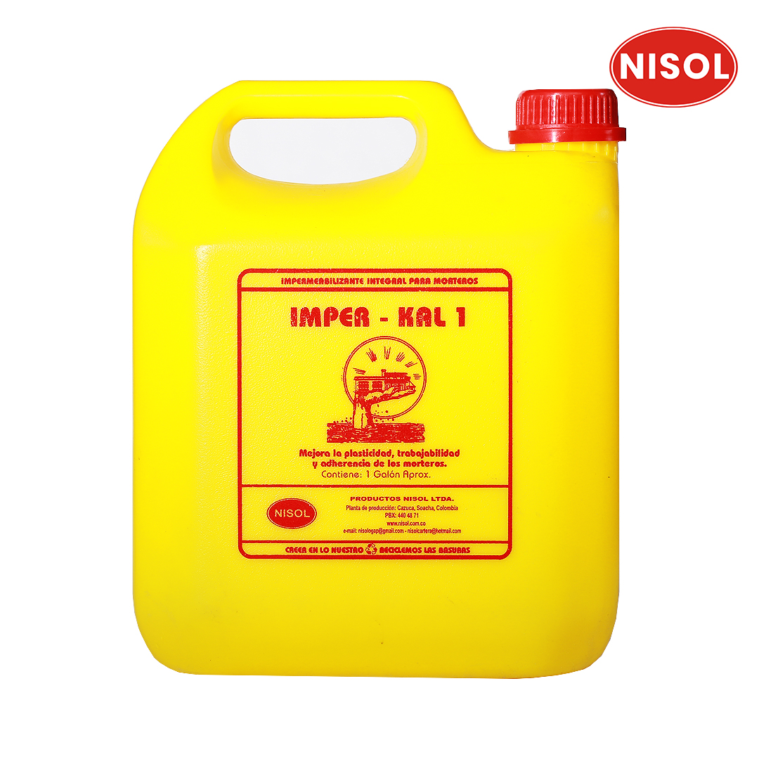 IMPERKAL 1 IMPERMEABLIZANTE INTEGRAL PARA MORTEROS