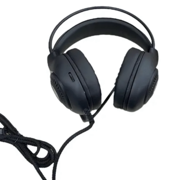 Audífonos Diadema Gaming RGB Jertech HG01 Negro - Imagen 2