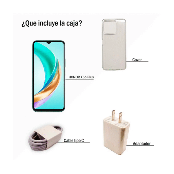 Celular Honor X6B 128 Almacenamiento 4 y 4 Ram Verde - Imagen 2