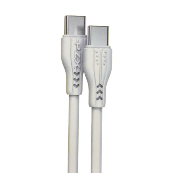 Cable de 1 metro con entrada Tipo C Modelo S 17 Blanco