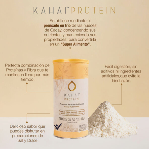 Proteína de Nuez de Cacay Natural Súper Alimento sin Aditivos - Imagen 3