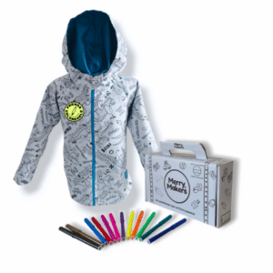 Chaqueta coloreable Dinosaurios