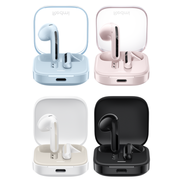 Auriculares Xiaomi Redmi Buds 6 Active Bluetooth 5 4 Blancos - Imagen 3