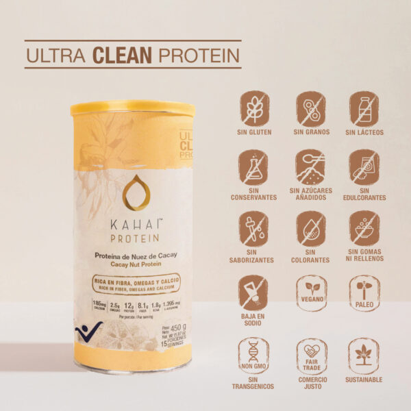 Proteína de Nuez de Cacay Natural Súper Alimento sin Aditivos - Imagen 4