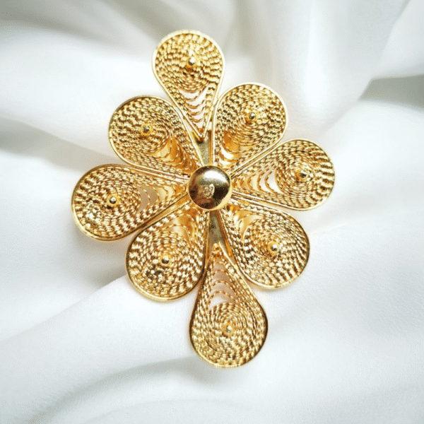 Anillo Flor de Filigrana