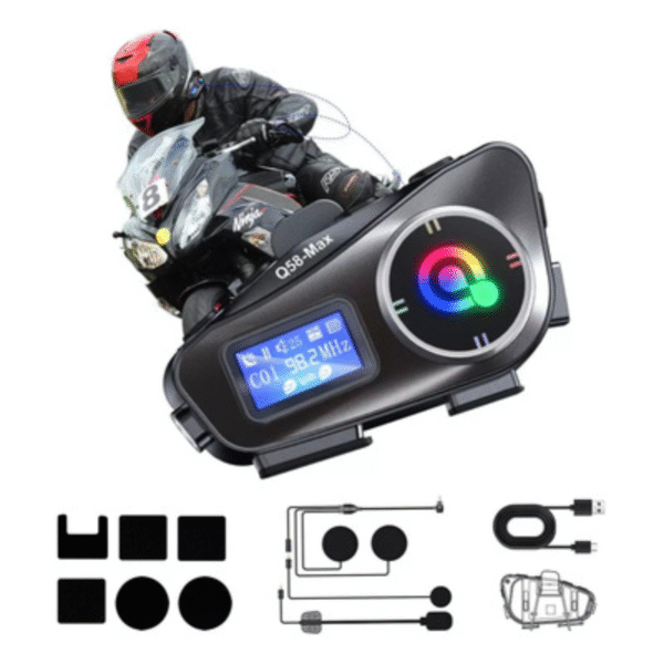 Intercomunicador para Casco Modelo Q58 MAX - Imagen 3