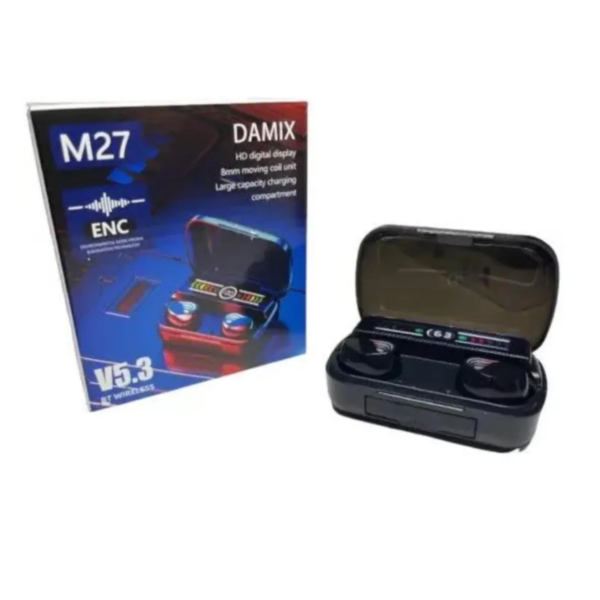 Audifonos Bluetooth Newest M27 V53 Color Negro - Imagen 4