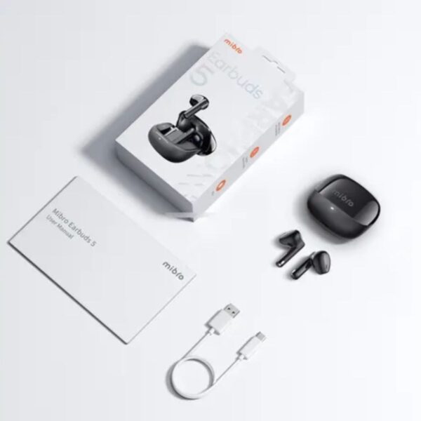 Audífonos Inalámbricos Mibro Earbuds 5 Negros - Imagen 3
