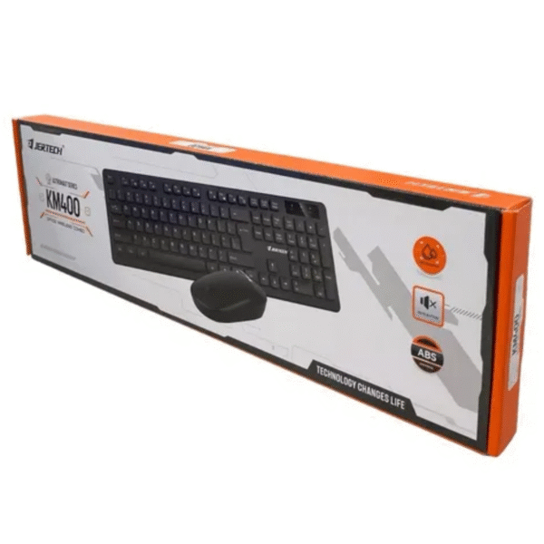 Set teclado y mouse KM400 Negro - Imagen 4