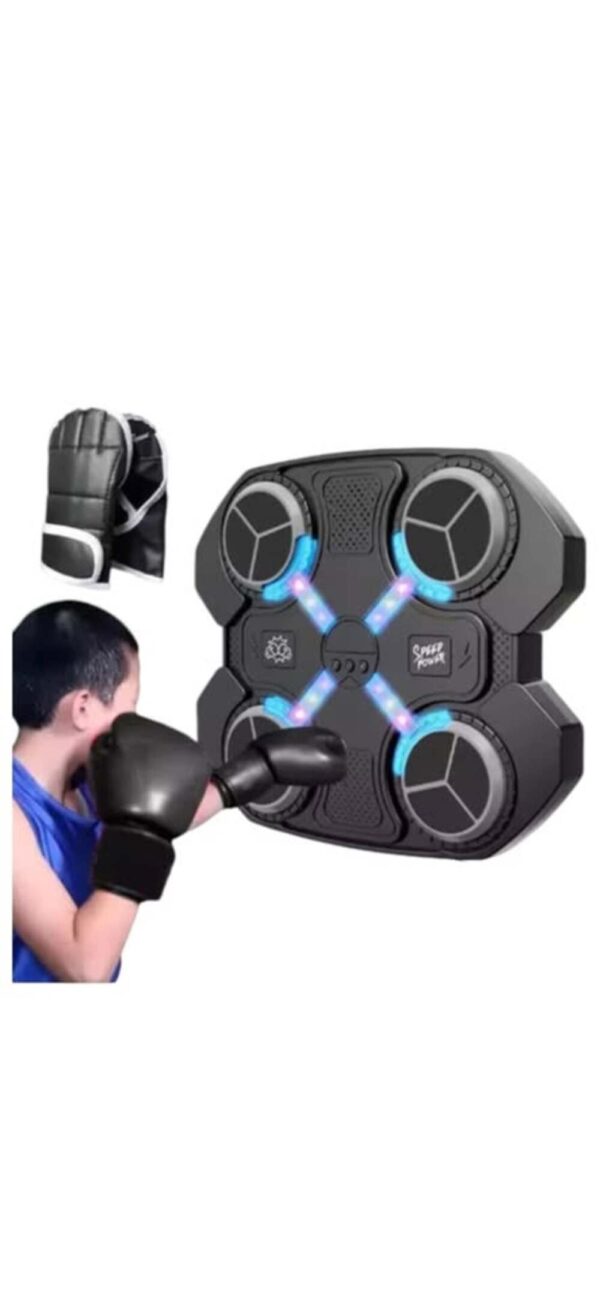 Boxeador Interactivo con Luces y Bluetooth Desafía los 4 Paneles de Poder y Ritmo - Imagen 3
