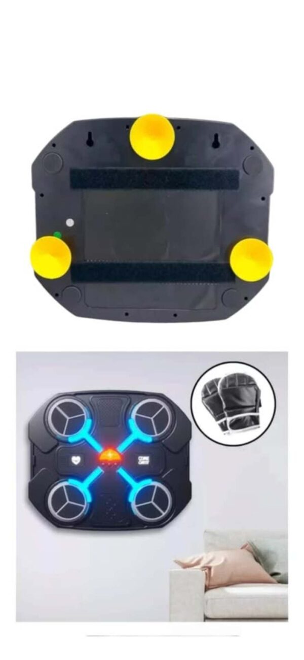 Boxeador Interactivo con Luces y Bluetooth Desafía los 4 Paneles de Poder y Ritmo - Imagen 5