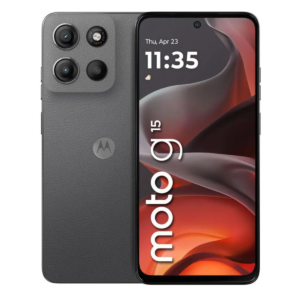 Celular Motorola G15 4 mas 4 Ram 256 Gb Gris