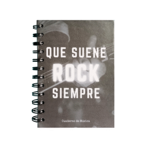 Agenda de Notas Exclusiva Rock