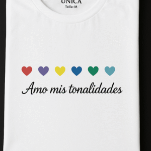 Camiseta Amo mis tonalidades