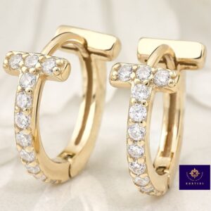 Aretes Gaby Plata Oro