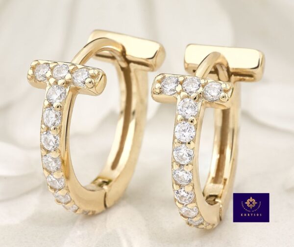 Aretes Gaby Plata Oro