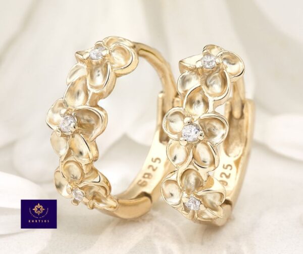Aretes Garden Plata Oro