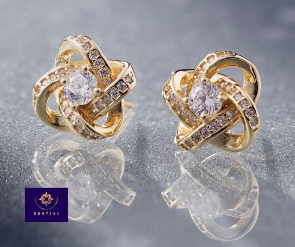 Aretes omnia plata oro - Imagen 3