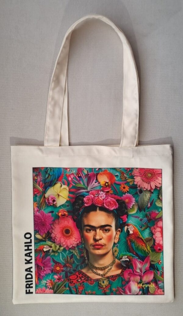 TOTEBAG 14 AUTORRETRATO DE FRIDA KALHO - Imagen 2