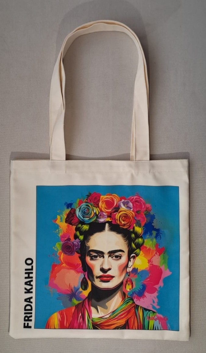 TOTEBAG RETRATO DE FRIDA KALHO - Imagen 2