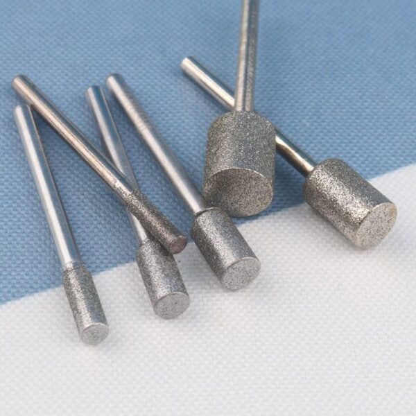 BROCA FRESA DIAMANTE CABEZA CILINDRICA DREMEL CNC Y MOTOTOOL 6 PCs - Imagen 3