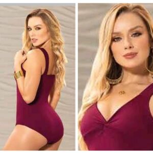 Body dama vinotinto talla S