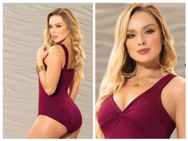 Body dama vinotinto talla S