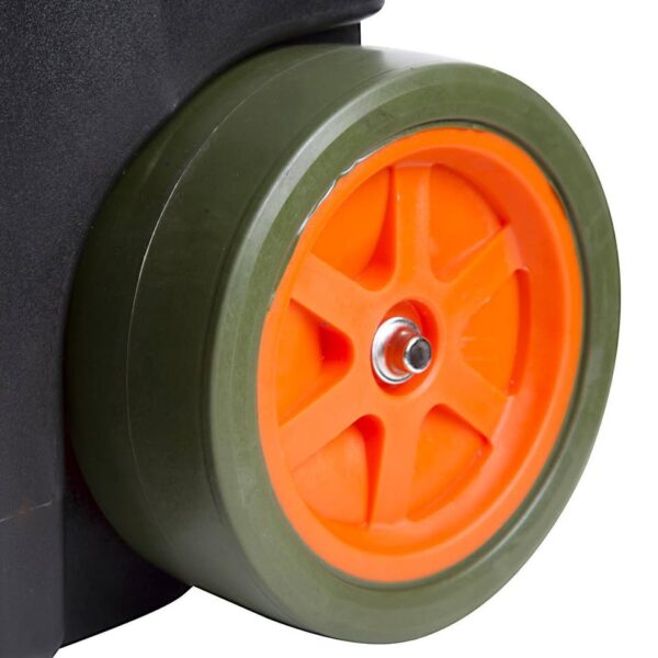 CARRO PORTAHERRAMIENTAS ORGANIZADOR BAUKER 25PG MANGO EXTENSIL RUEDAS - Imagen 6