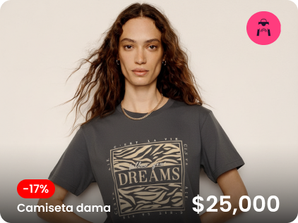 Camiseta-dama