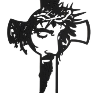 Cuadro Decorativo CRUZ JESÚS MDF
