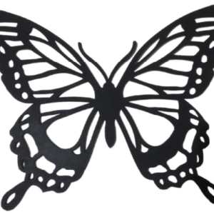cuadro decorativo MDF MARIPOSA
