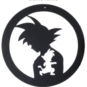 Cuadro decorativo en MDF GOKU BACULO