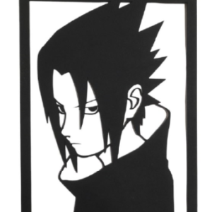 Cuadro decorativo en MDF SASUKE