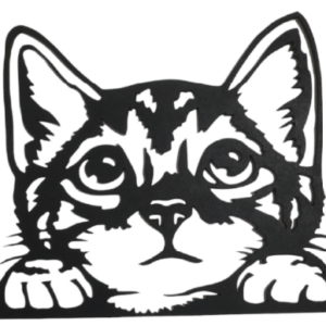 Cuadro Decorativo MDF GATO BEBE