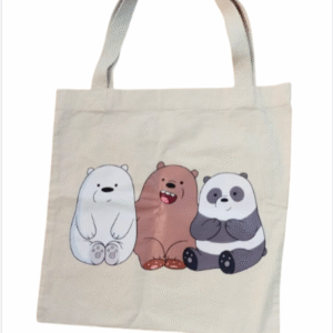 Bolsa Totebag en Lienzo Crudo
