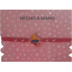 Pulsera con Dije de Colombia