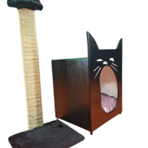 CASA PARA GATO mas RASCADOR