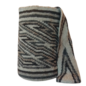 Mochila arhuaca tradicional en lana de oveja