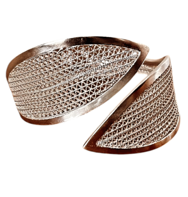 Brazalete Hojas Estilo Moderno con Filigrana Momposina