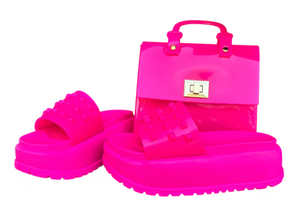 Bolso cofre unicolor - Imagen 4