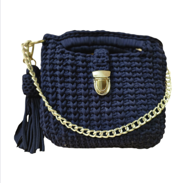 Cartera azul noche