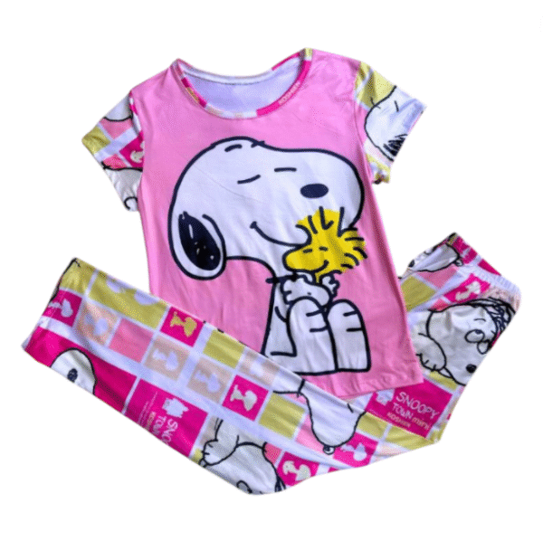 Pijama para niña de Snoopy