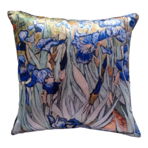 COJíN LOS LIRIOS DE VICENT VAN GOGH