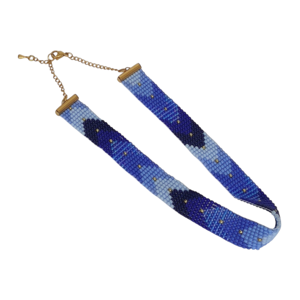 Choker energía azul