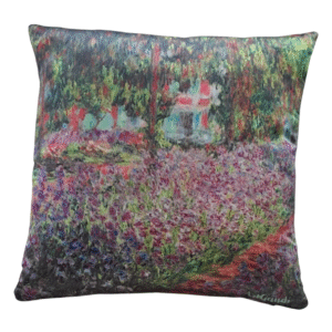COJíN CON LA OBRA DE GIVERNY DE CLAUDE MONET