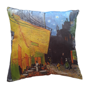COJíN TERRAZA DE CAFE POR LA NOCHE DE VICENT VAN GOGH