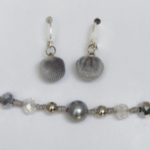 Set de pulsera y aretes Aurora