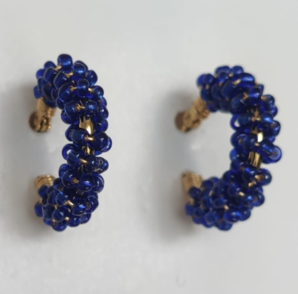 Candongas Azul Profundo