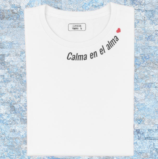 2x1 Camisetas Calma en el alma y Más amor por favor